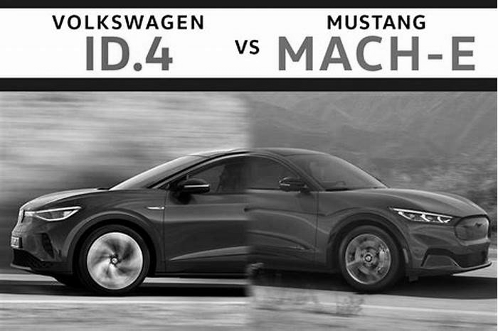 Ford Mustang Mach E vs Volkswagen ID 4 American Muscle vs German Efficiency