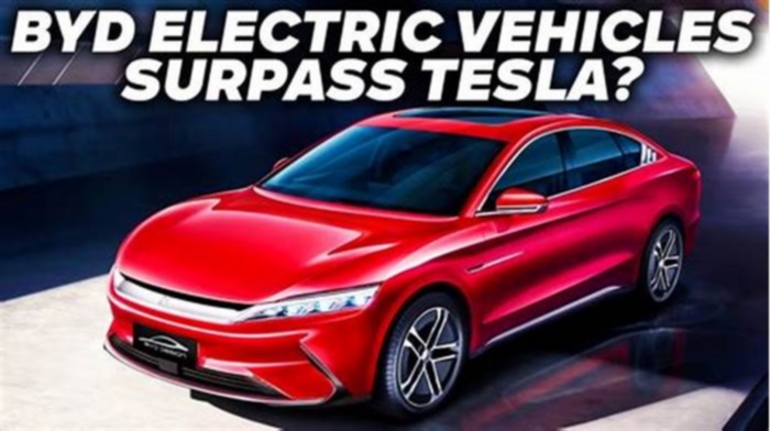 How did BYD surpass Tesla