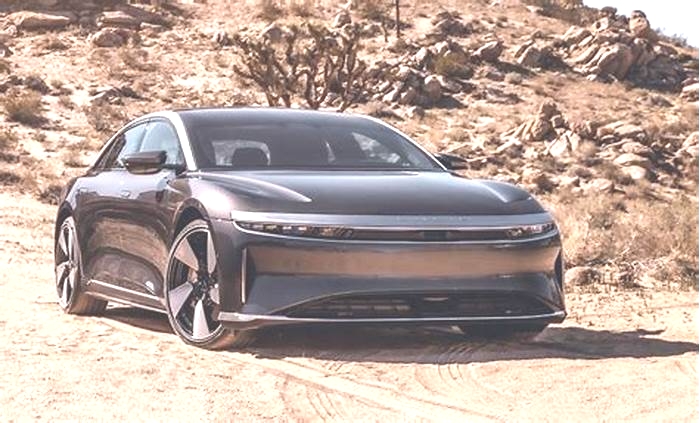 Lucid Air Grand Touring High Performance Electric Sedan with Range