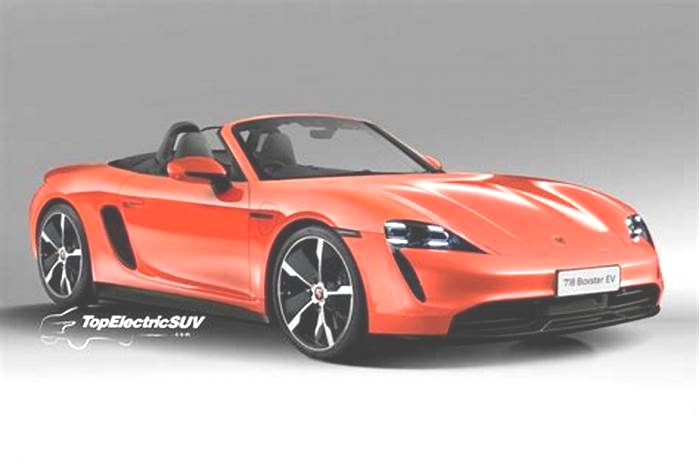 Porsche Boxster EV Electric Convertible Sports Car Experience width