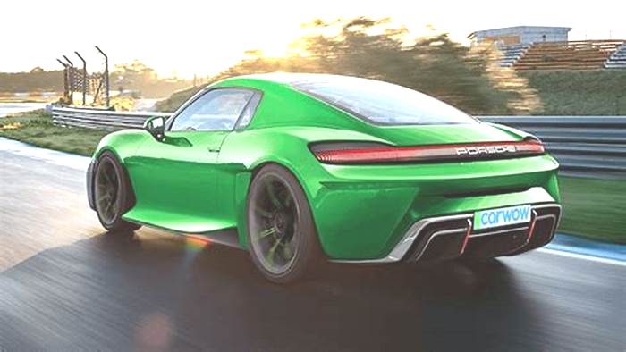 Porsche Cayman EV Electric Performance in a Compact Sports Car width